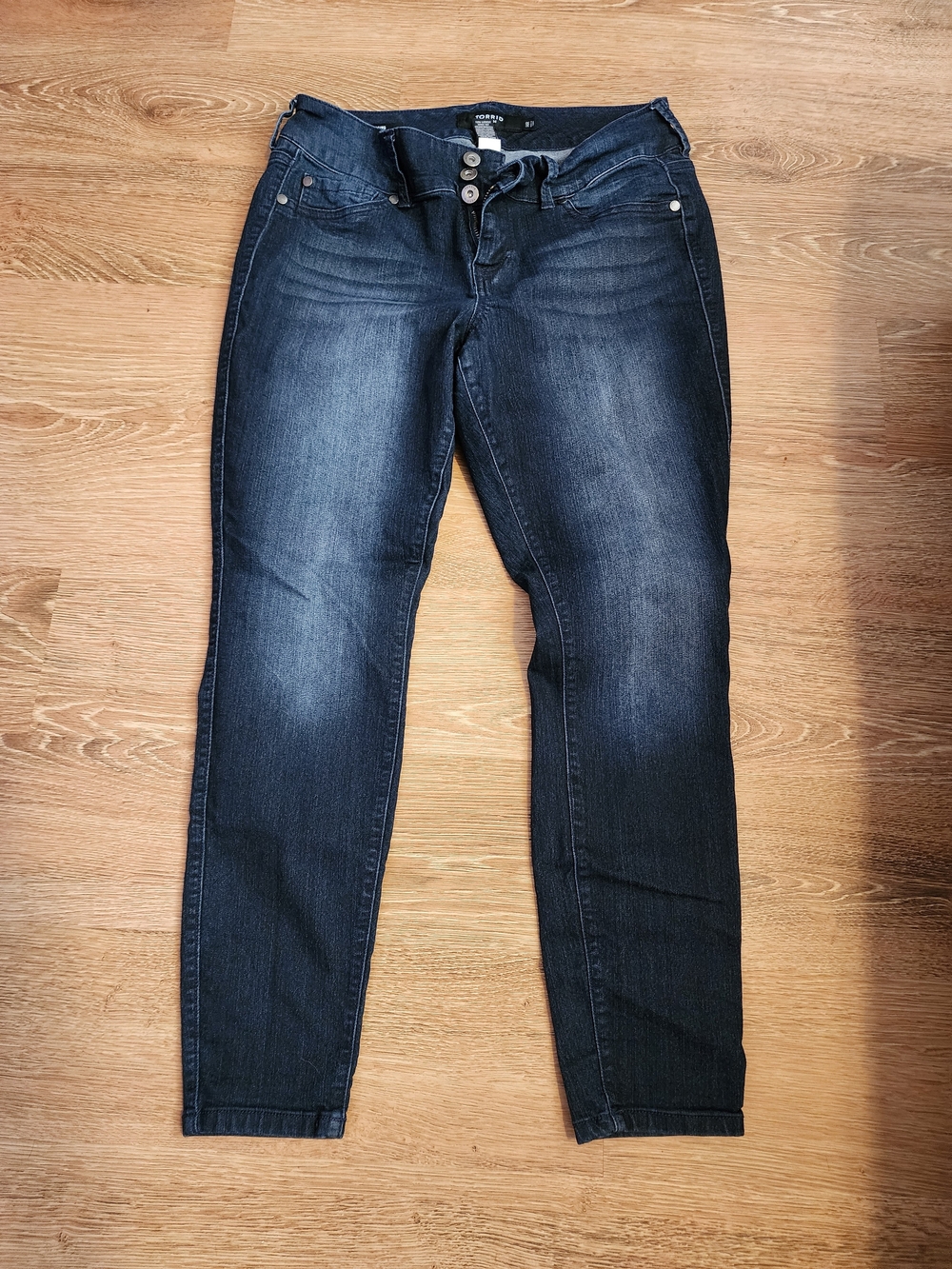 Torrid Jegging Dark Wash Ultra Stretch Skinny Jeans Size 14R
